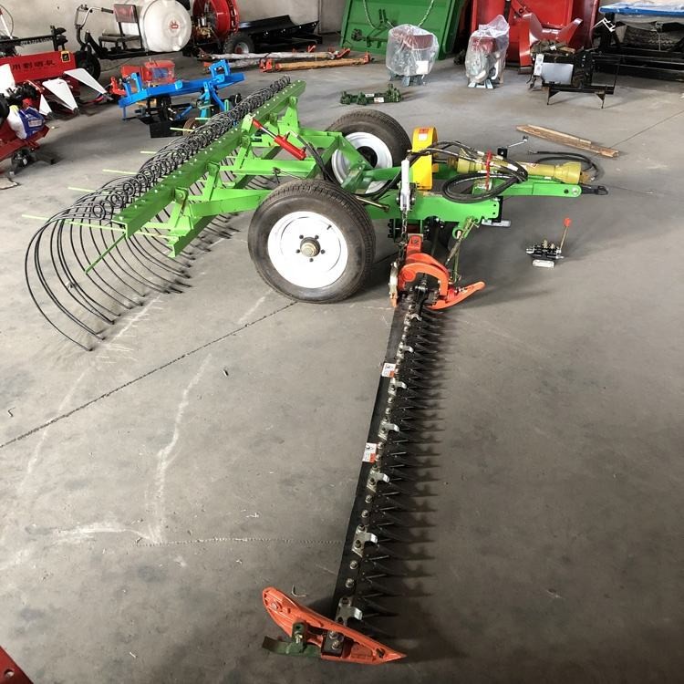 Mower With Rake Grass Cutting factory