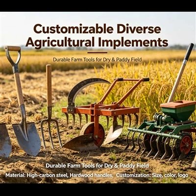 Diverse instrumente agricole personalizabile Unelte agricole durabile pentru ...