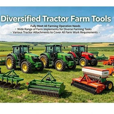Instrumente agricole diversificate pentru tractoare pentru a satisface toate ...